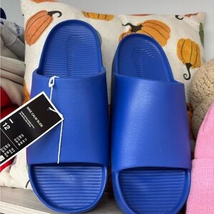 Nike Royal Blue Slide Sandals